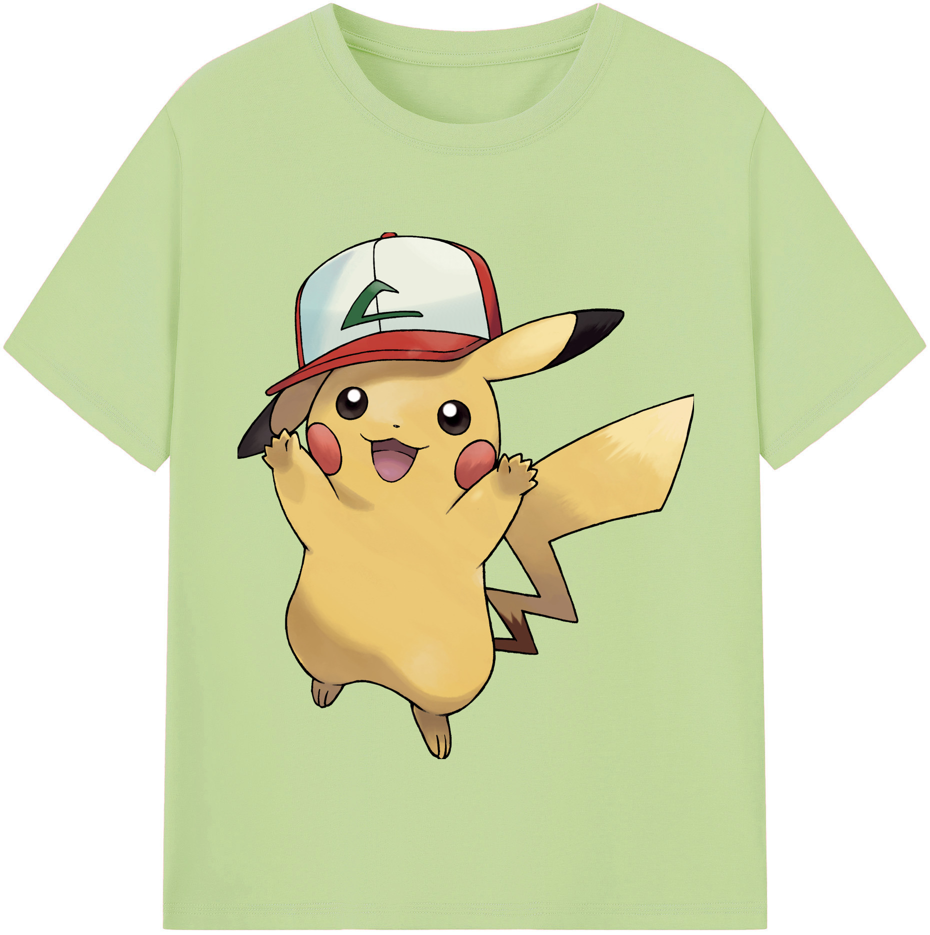 （画像用） ポケットモンスター Pokémon 綿100％半袖Tシャツ（フロントプリント）